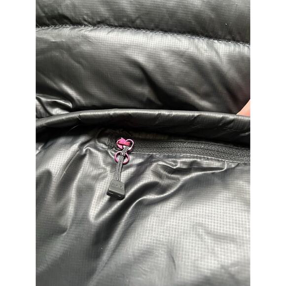 Nike ACG Outer Layer 3 Size L Womens Black 3/4 Zip Down Packable Puffer 800 Fill - Picture 6 of 15